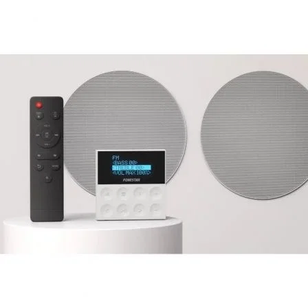 Fonestar KS-WALL Altavoces de Pared Bluetooth, 2 Altavoces, USB, FM, Auxiliar Fonestar KS-WALL Altavoces de Pared Bluetooth, 2 Altavoces, USB, FM, Auxiliar